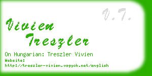 vivien treszler business card